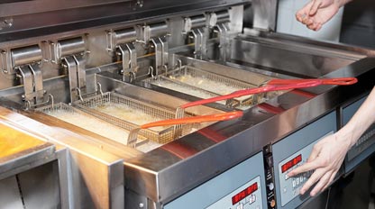 Use separate fryers for different products!